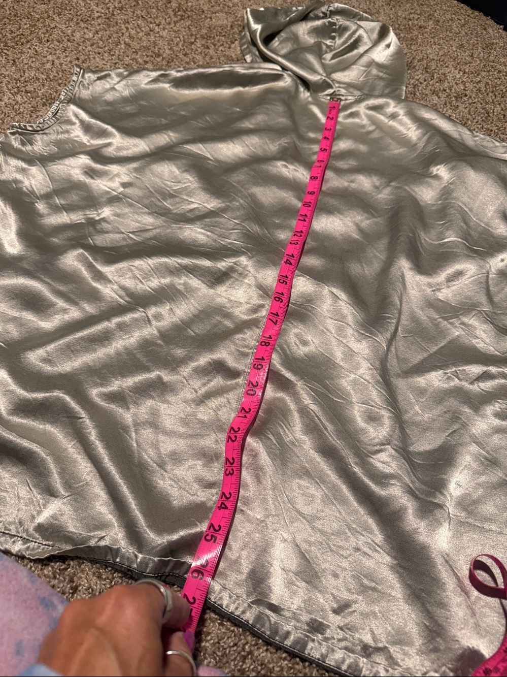 Bryn Walker silky sleeveless cardigan hoodie (S) EUC! - Picture 8 of 9